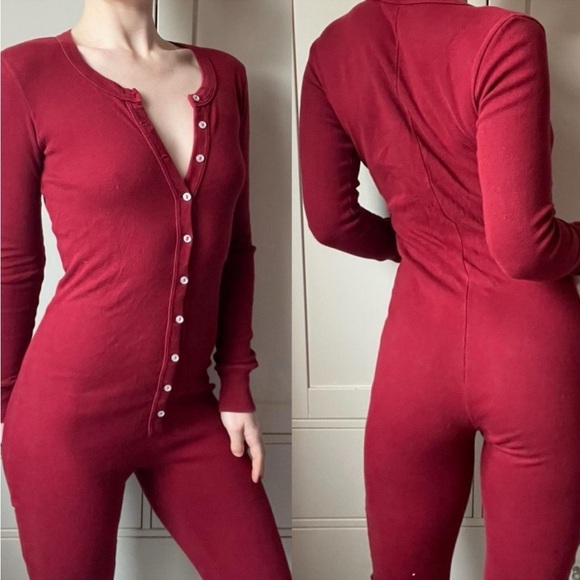 American apparel red onesie - Picture 2 of 5